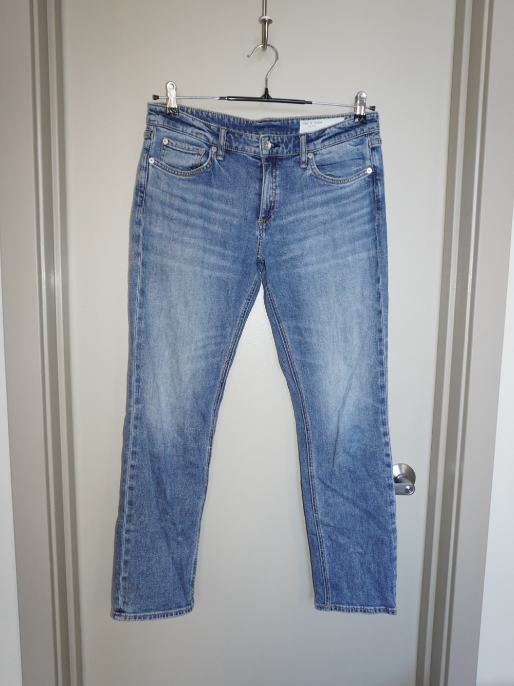 rag & bone Dre Low-Rise Slim Boyfriend Jeans